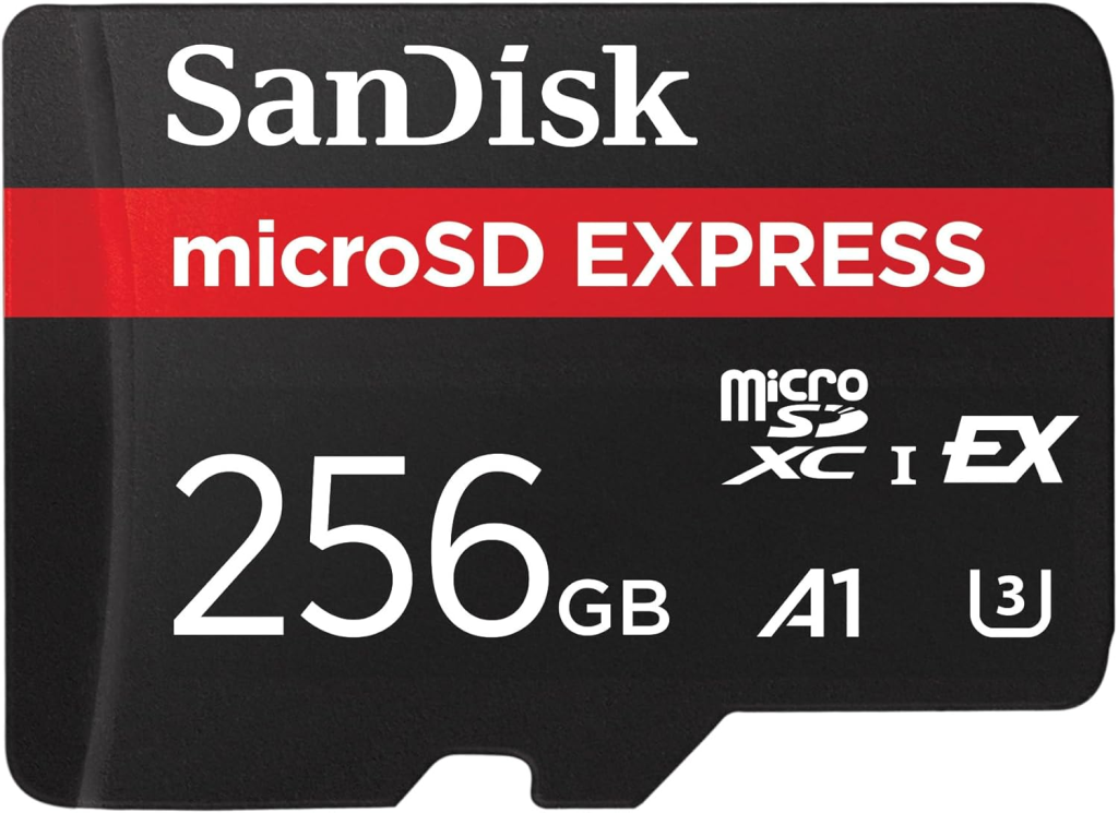 SanDisk Micro SD Express、256GB microSDカード