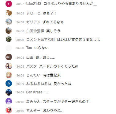 ギターへの拘りを見せられた人の反応②