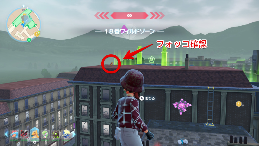 フォッコ確認