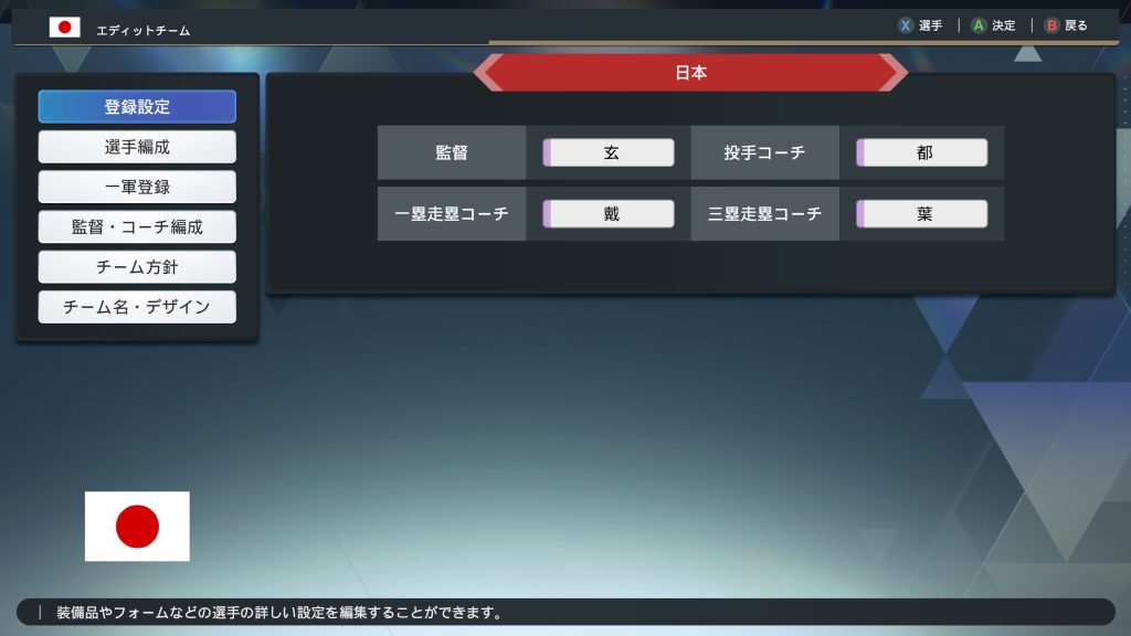 日本代表の監督やコーチ陣