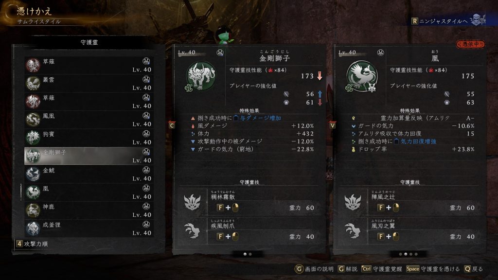 金剛獅子（サムライ）